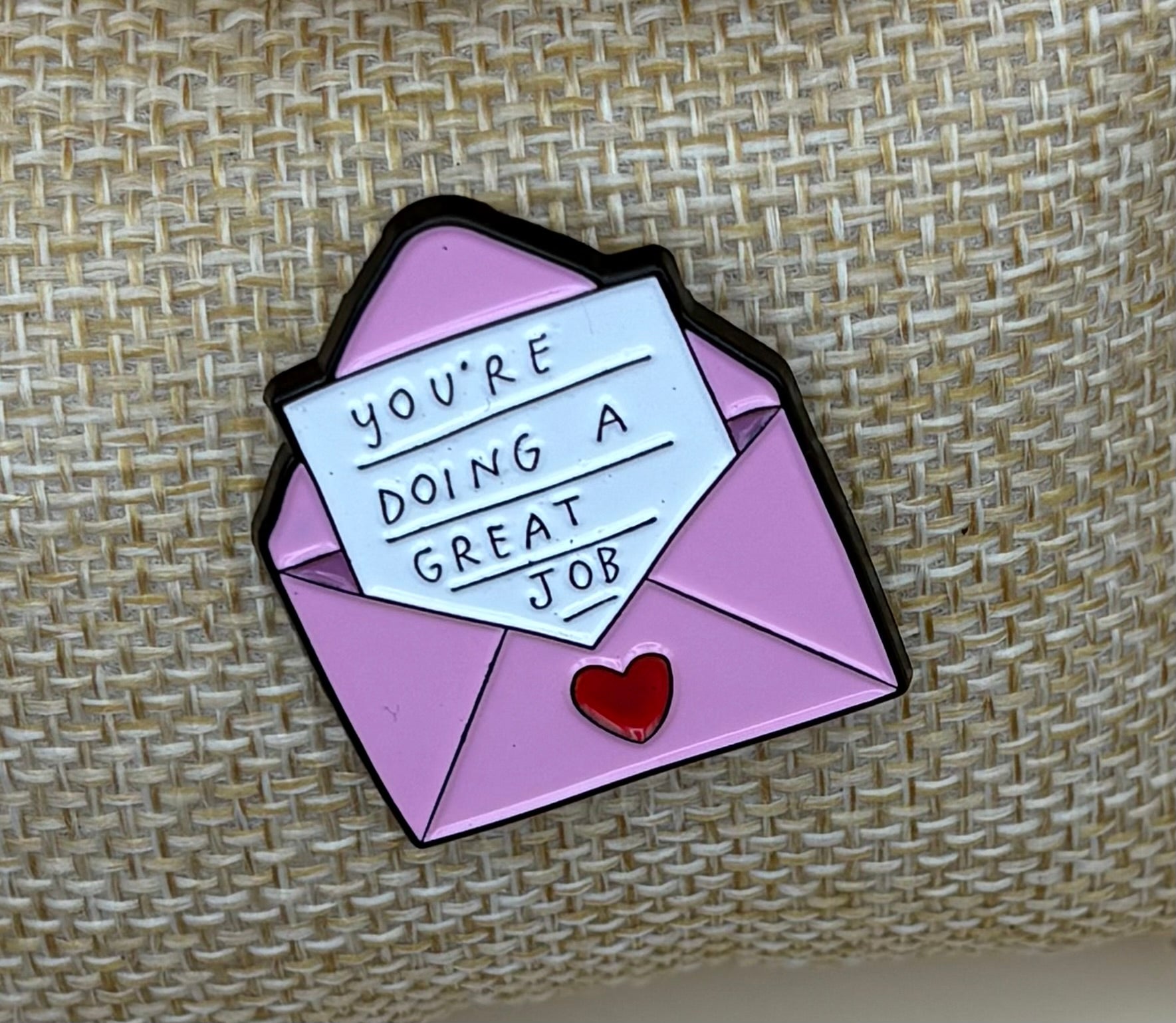 "You're doing a great job" Pin