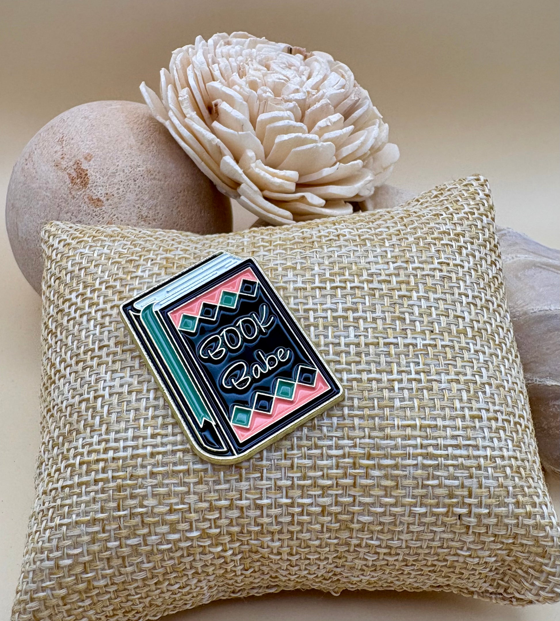 "Book Babe" Pin
