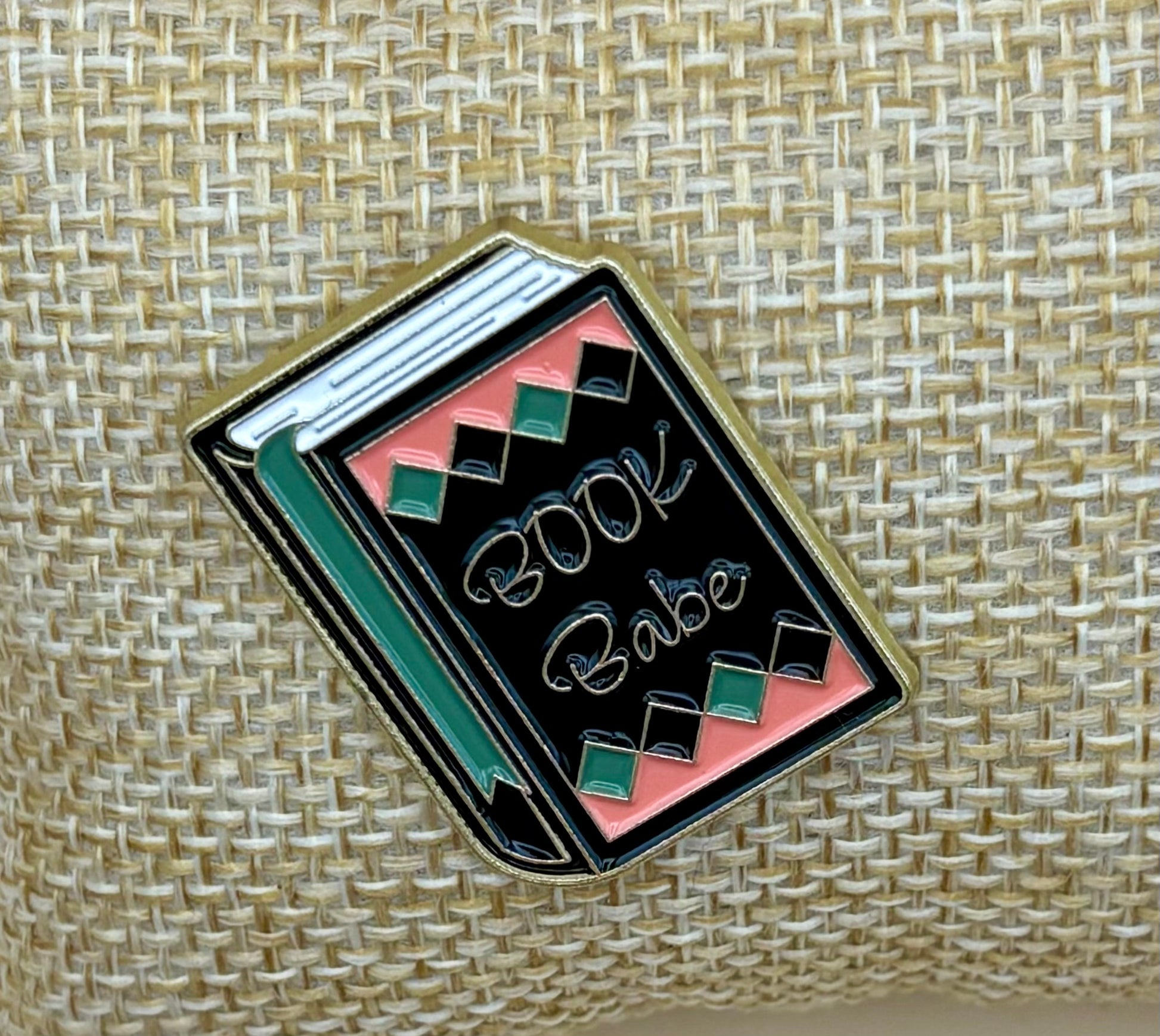 "Book Babe" Pin